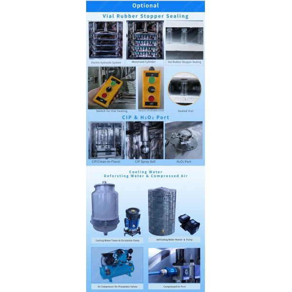 40m2 Area Pharmaceutical Freeze Dryer For Probiotic , Pharmacy
