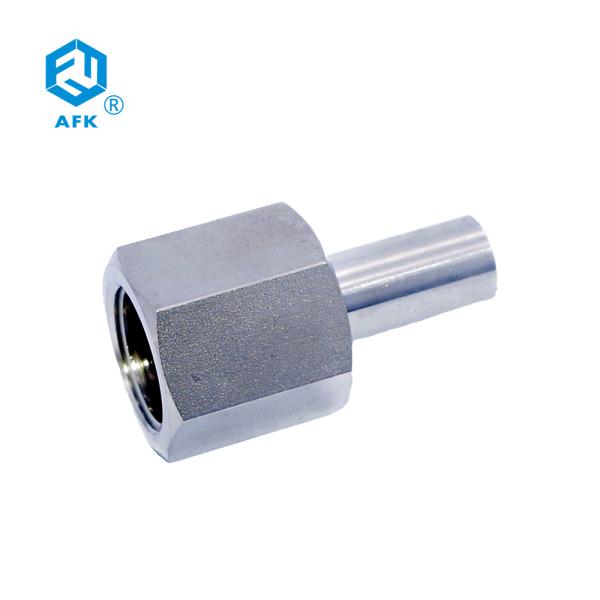 Adaptador de acero inoxidable 1/4