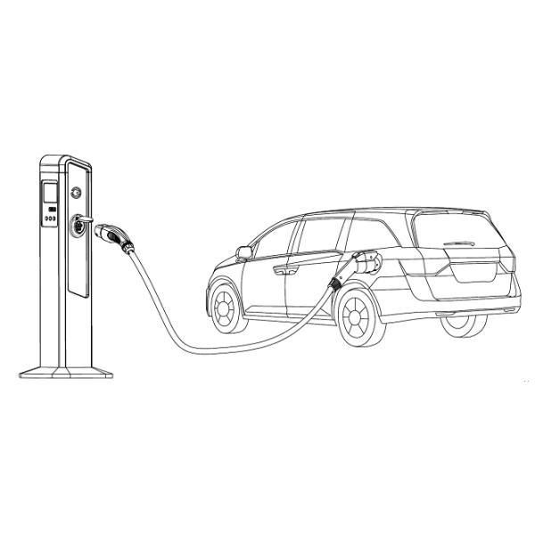 Mercedes BMW Toyota VW Nissan EV Аксессуары для зарядного устройства Кабельный разъем Настенный держатель