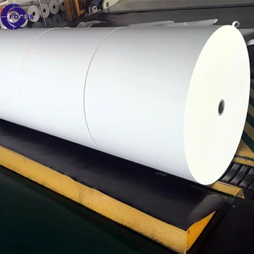 55GSM ou 58GSM Jumbo Roll de papier thermique pour rouleau de papier de télécopieur et rouleau de caisse