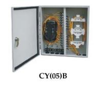 White color Indoor Fiber Optic Terminal Box Wall Mounting 72 Cores With SC / FC / LC / ST Port