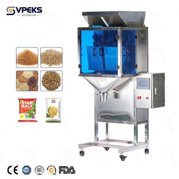 Four Side Seal Bag Semi Automatic Packing Machine For Granule
