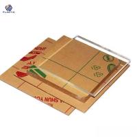 2 mm 3 mm feuille acrylique transparente transparente garantie 100% de PMMA vierge