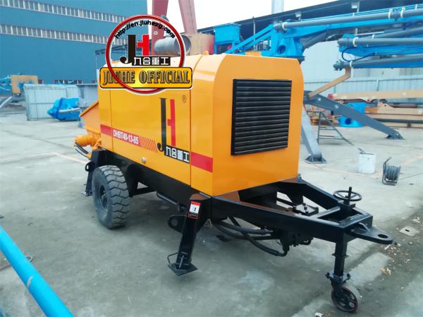 Diesel Pumps Manufacturer Mobile 40m3/H Hydraulic System Concrete Pump Machine Bomba De Hormigon Pompe A Betons