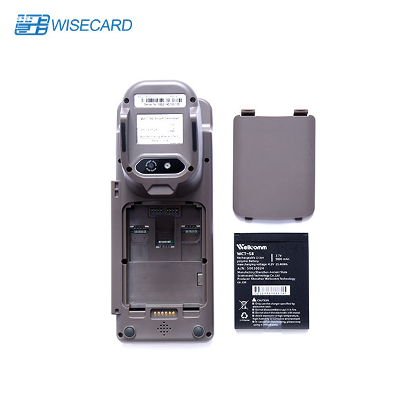 4G WIFIの静脈の読者が付いている手持ち型の生物測定学POSターミナル