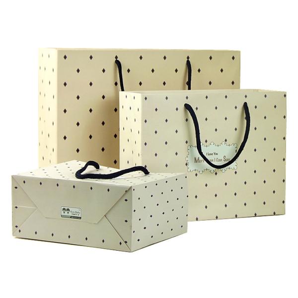 Die Cut Retail Shop Bags Lightweight Eco Friendly Custom Length Handle