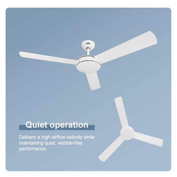 large airflow ceiling fan DCF-W986 MDF Blade 35W Noiseless Ceiling Fan With 5 Speeds Remote Control