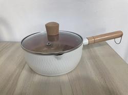 Cooking Kitchen Sauce Pans Maifan Stone Milk Pot Aluminum Non Stick With Handle