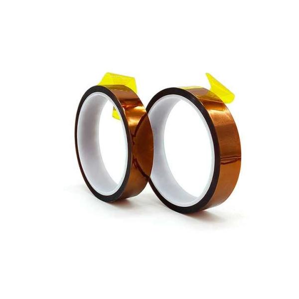 5.5N/25mm Adhesion Kapton Polyimide Теплоустойчивая лента для батарей