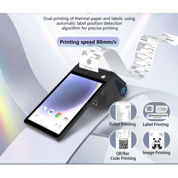 アンドロイドスクリーン 58mmプリンター Nfcキャッシュレジスタ 8インチ 3GB+16gb/32gb ハンドヘルド POSシステム Epos マシンターミナル