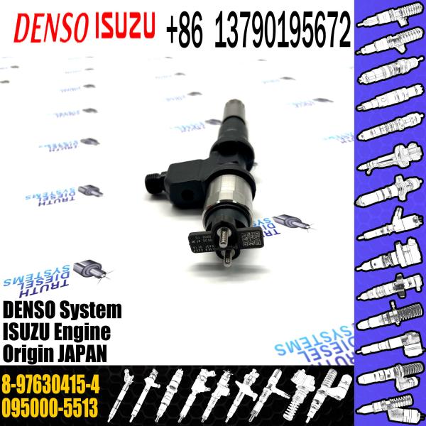 Injecteur de carburant commun de rail d'injecteur de carburant chaud de vente 095000-5513 0950005513 8-97630415-4