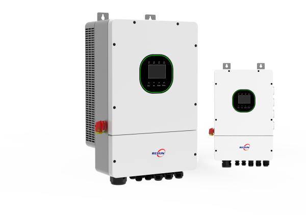 8KW Intelligent Load Connected To Parallel Single-Phase Hybrid Inverter 40～60 Rated Battery Voltage And Wi-Fi/Ethernet/4G Communication Interfaces