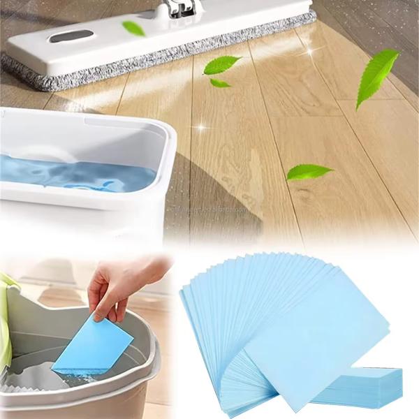Nursing Bacteriostat Floor Cleaner Tablets Floor Cleaning Sheet Customized