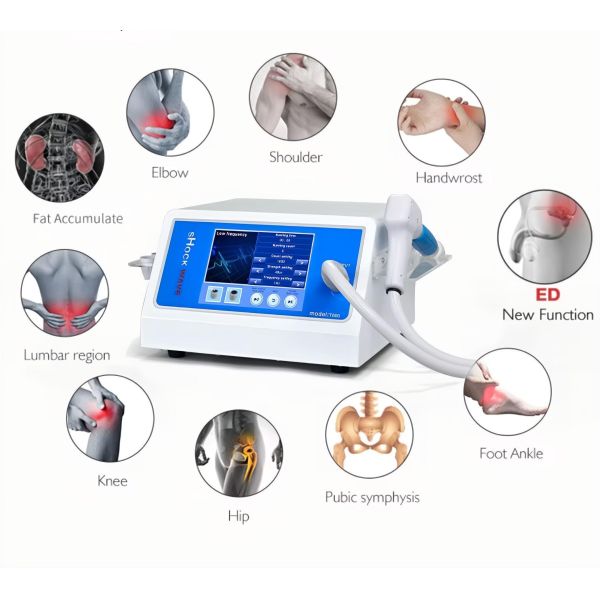 350W Stainless Steel Professional Shockwave Therapy Machine Custom Logo