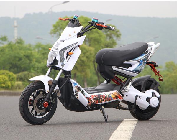 trotinette bonde da motocicleta de 1000w 48v com a bateria acidificada ao chumbo de 2v 20ah