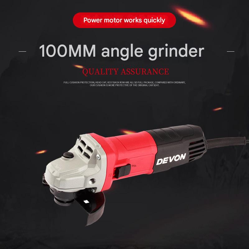 Dayou AC Tool Series 2835-7-100 Series 100MM Angle Grinder
