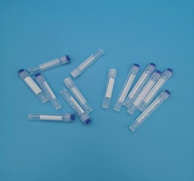 1.5 ml de tubo de amostragem de soro de PP médico conjunto de tubo de amostragem esterilizado azul EDTA simples