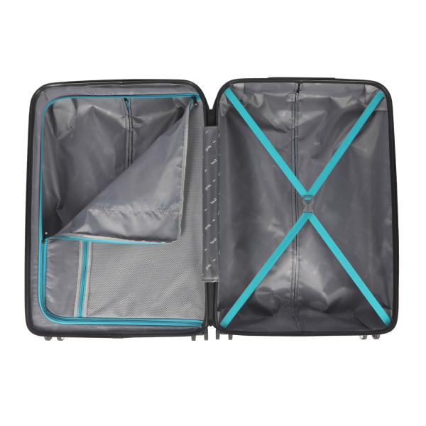 Light Blue Hardside Spinner Wheels Travel Luggage Sets