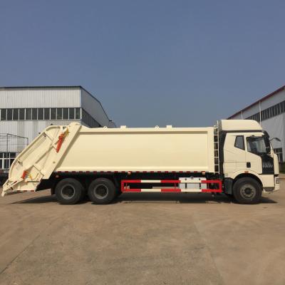 Engine Capacity 4500ml Special Purpose Truck With 1.2cbm Rubbish Bin Euro 3