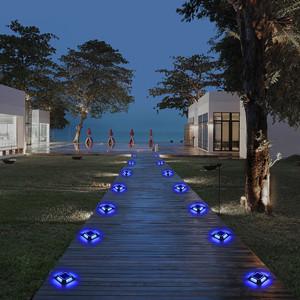 Lâmpada LED solar de alumínio à prova d'água 3600K