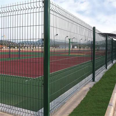 Metal Type Steel 3D Curvy Welded Wire Mesh Fence with Hot Dipped Galvanized Protection