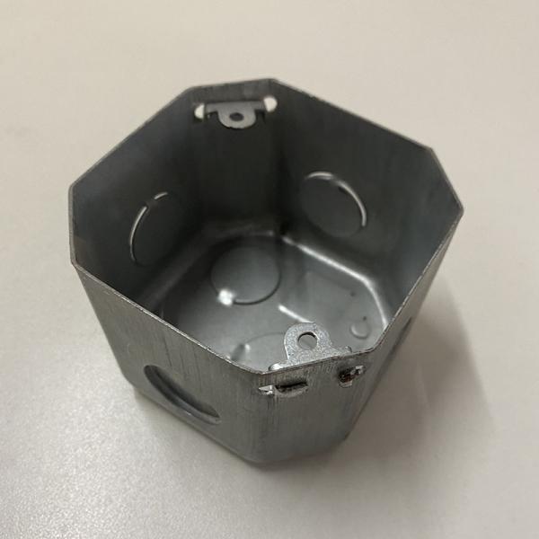 Толщина распределительной коробки 1.0mm-1.6mm преданного металла трубки JDG электрическая