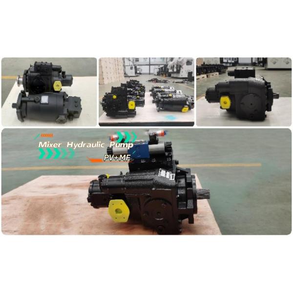 variable displacement piston pump Hydraulic Oil Mixer Hydraulic Pump Variable Displacement Closed Loop Piston Pump Rated Pressure 35Mpa