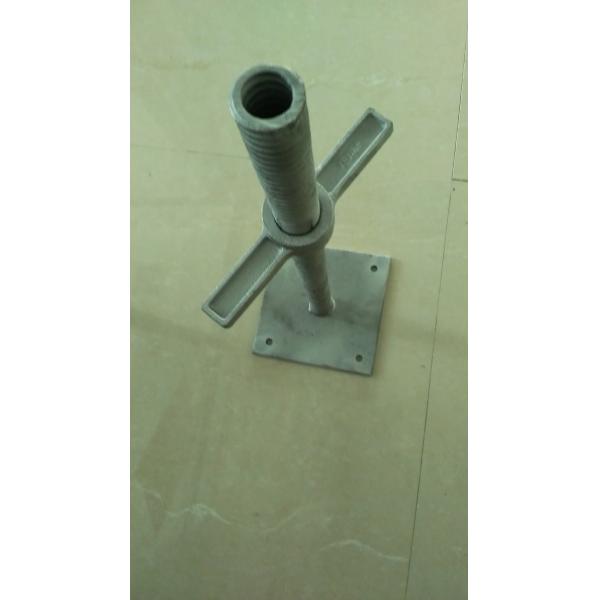 φ38mm thickness 6mm Scaffolding Jack Base height 600/800mm Hollow adjustable