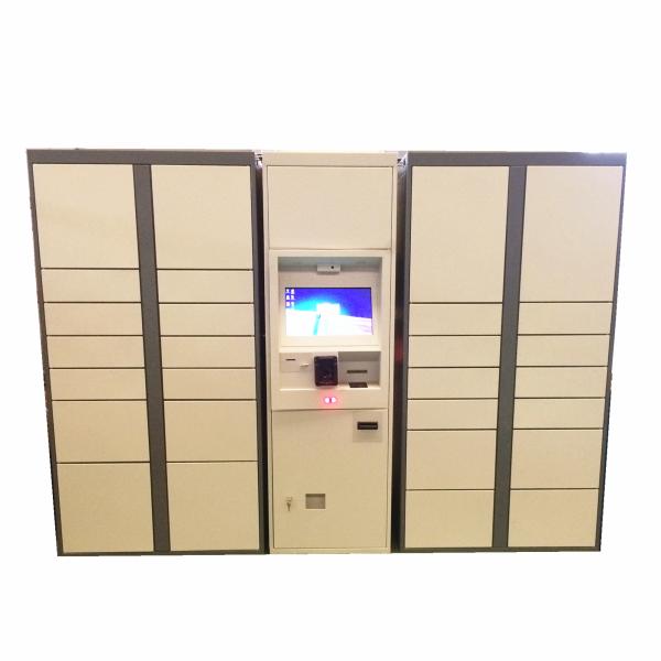 Eletronic Metal Steel Barcode Parcel Delivery Lockers , Intelligent Lockers Cabient Box