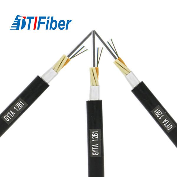 Único modo do cabo de fibra ótica blindado subterrâneo exterior de G652D