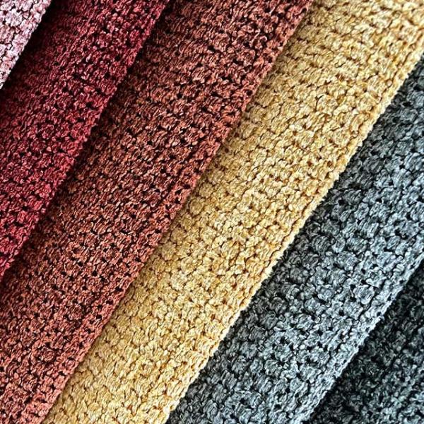 Dot Soft Polyester Faux Suede Upholstery Fabric Nylon Blend 145cm Width
