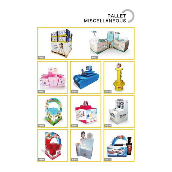 Exhibition POS Cardboard Display Lightweight Freestanding