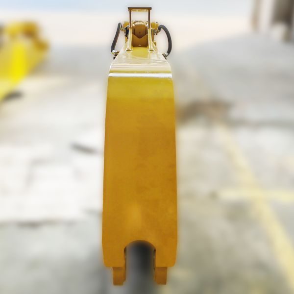 Long-Reach Excavator Arm with Heavy-Duty Stone Grab — Optimal Solution for River Embankment & Dam Works