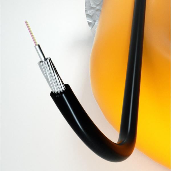 Câbles optiques haute température pour puits de pétrole à 2 fibres en Téflon et fibres optiques de détection de température résistantes aux hautes températures pour la détection dans les puits de pétrole