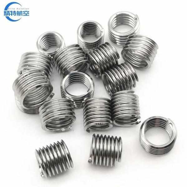 Precision Tangless Industrial Screw Thread Inserts for Thread Maintenance Samples and Right Rotation