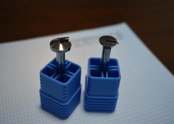 No Coating 3mm 6mm Tungsten Carbide End Mill For Optical Lens