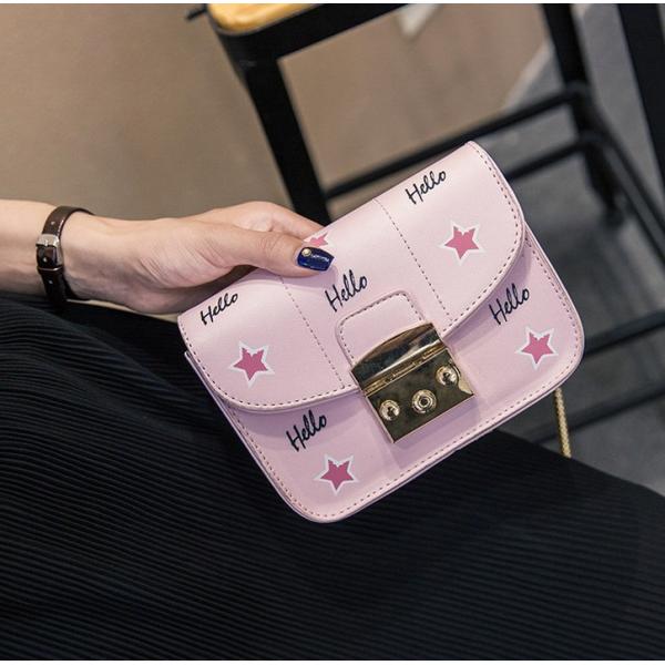 Packet 2016 new wave of female Korean chain bag shoulder bag diagonal package