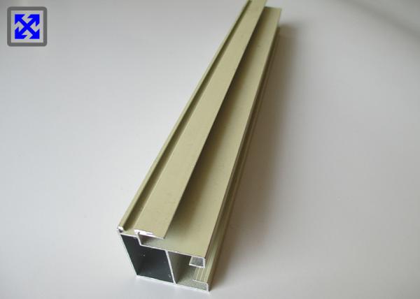 Russia Design Cream Color Aluminium Wardrobe Door Frame Powder Coating
