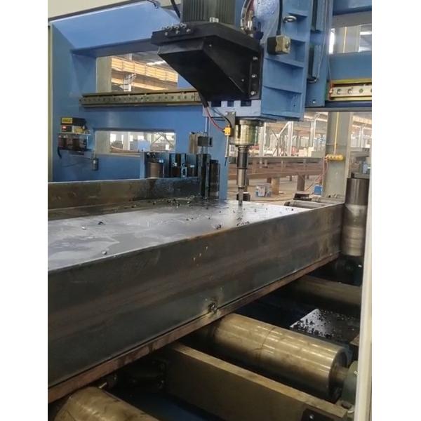 High Speed CNC H Beam Drilling Machine Spindle Speed Upto 3000 R/Min