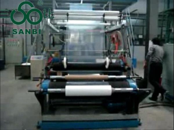 Double Winder Multilayer Blown Film Extrusion with Rotary Die Head