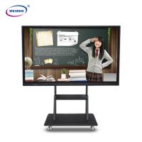 Pantalla LCD táctil electrónica TV lnteractive Whiteboard con el soporte opcional