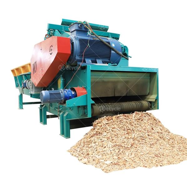 Large Capacity Wood Chipping Machine Industrial Forestry Chipper Tree Branch Shredder