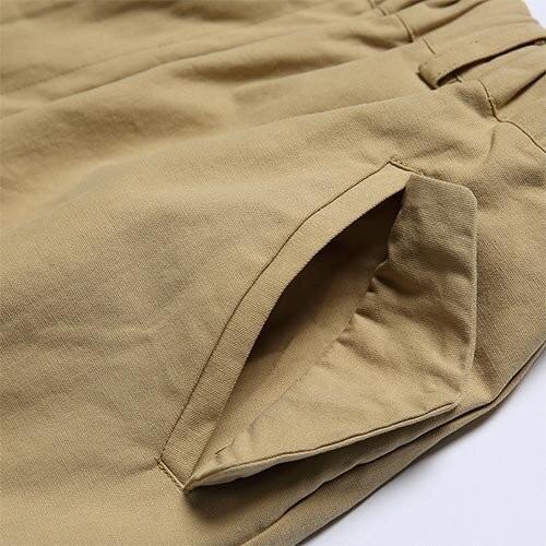 OEM maufactory  Summer men's solid color front bag shorts  loose straight tube work pants