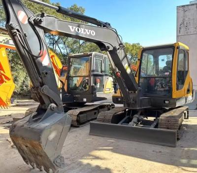 Used 5.5 Ton Volvo EC55B EC55Csmall hydraulic crawler excavator Machine