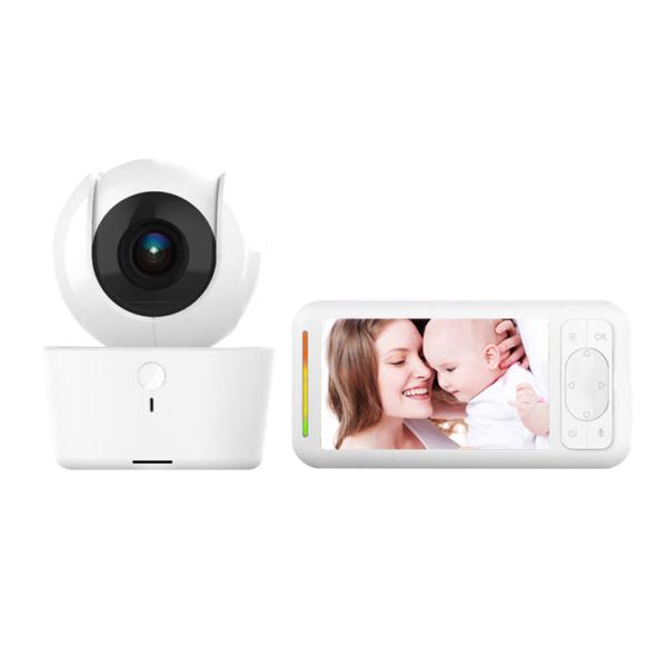 Smart Phone 720p Babyphone Monitor 5V Home Pet Camera Ring Music WiFi Video With Crib Mount