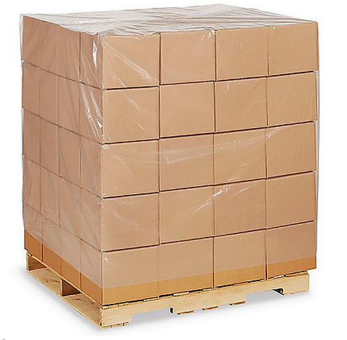Водоустойчивая ясная крышка паллета LDPE пластиковая размер толщины 1 до 4 Mil изготовленный на заказ