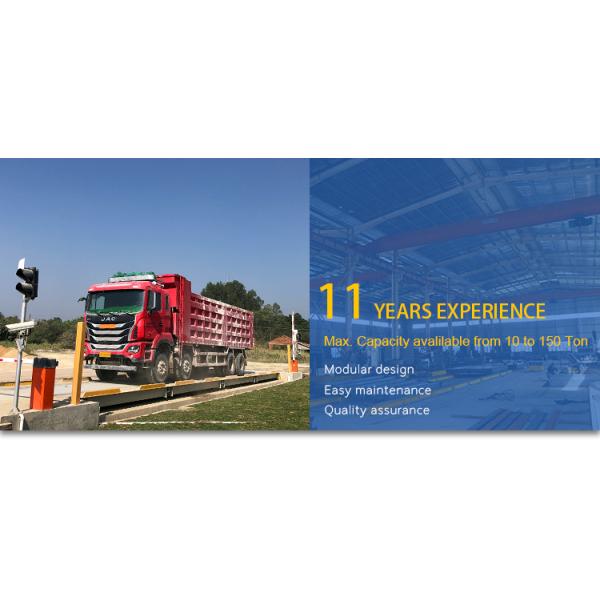 LED Display 10T 150T Keda Truck Weighing System