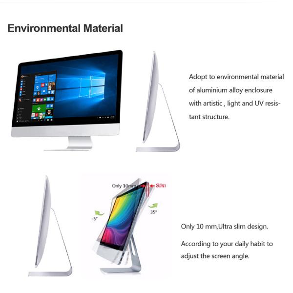 1500CD/Square Meter 21.5inch I5 Desktop Computer With Keyboard Mouse