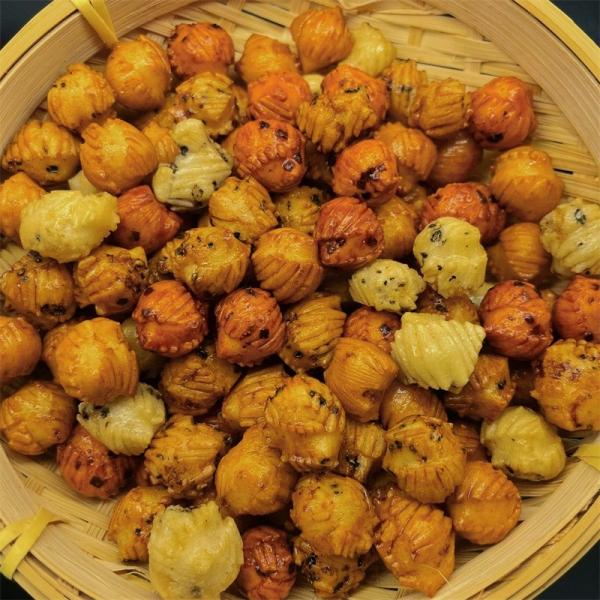 Grain Snacks Crispy Black Pepper Fried Rice Crackers with Oriental Daily Grain Biscuit