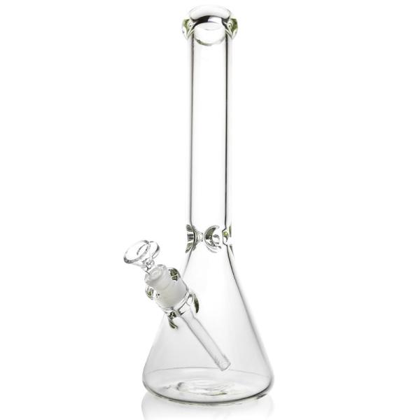 9mm Thick Glass Water Bongs For Adult  16 Inch Height Oem/Odm Available